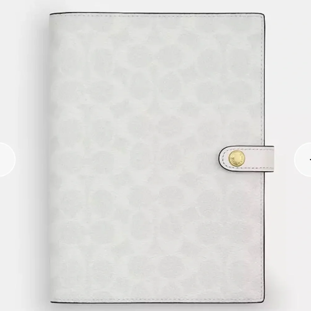 Coach Notebook in Signature Canvas bnwt - Picture 1 of 3